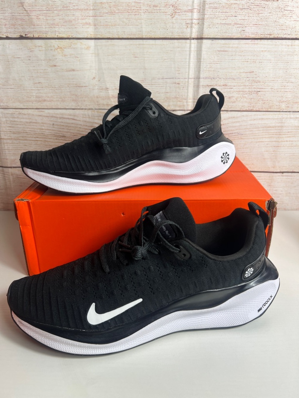 Nike Black and White Performance Running Sneakers